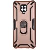 Xiaomi Redmi Note 9  Hybrid Shockproof Armor Case 360 Degree Metal Rotating Ring for Car Mount Holder GOLD (oem)